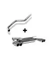Jusqu’à Épuisement Des Stocks FOX Racinganlage ab Kat. Seat Leon Typ 5F und SC ab Bj. 12 rechts links je 2x80mm Type-B Einsatz
