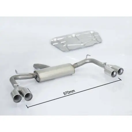 Silencieux arrière Ragazzon pour ALFA ROMEO Giulietta (06/2010 - Aujourd'hui) 50.0513.26 Dernier Modèle