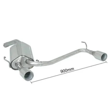 Expédition Rapide Silencieux arrière Ragazzon pour ALFA ROMEO GT (09/2003 - 06/2010) 50.0105.06
