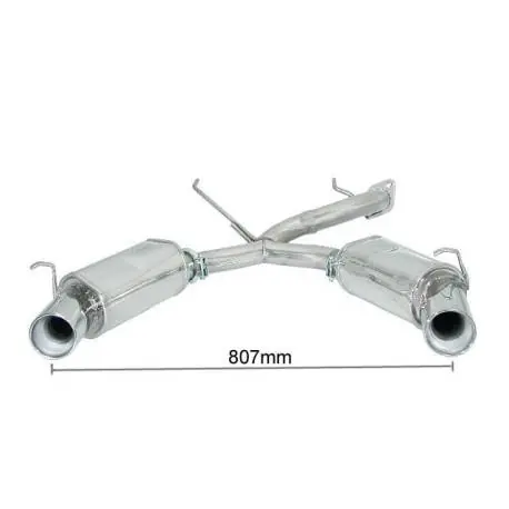 Solde Silencieux arrière Ragazzon pour ALFA ROMEO Spider (916) (02/1995 - 02/2006) 50.0005.06