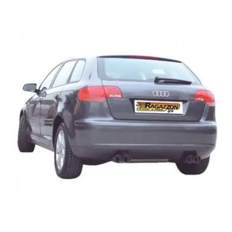 Silencieux arrière Ragazzon pour AUDI A3 (8P) Sportback (09/2004 - 03/2013) 50.0155.12 Prix Réduit