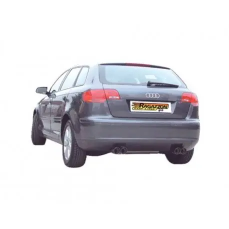 Offre Limitée Silencieux arrière Ragazzon pour AUDI A3 (8P) Sportback (09/2004 - 03/2013) 50.0155.12