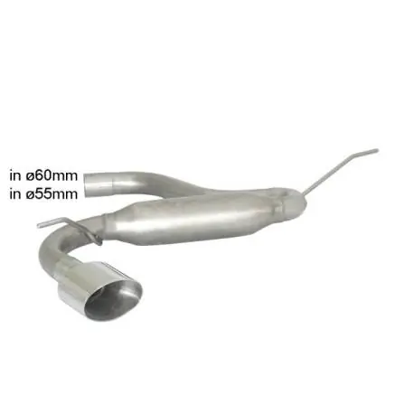 Silencieux arrière Ragazzon pour AUDI A3 (8V) (04/2012 - Aujourd'hui) 50.0490.12 Commande En Gros