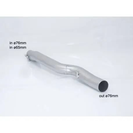 Satisfait Ou Remboursé Tube silencieux intermédiaire Ragazzon pour AUDI S1 Sportback (09/2011 - Aujourd'hui) 55.0444.00