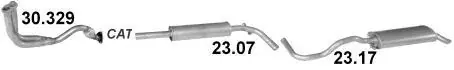 Vente Directe Système d’échappement  Seat  Ibiza  1.0  II (1993 - 2002)