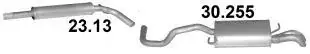 Prix Bas Silencieux intermédiaire + arrière Seat Cordoba 1.9 Diesel