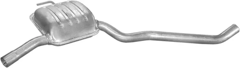 Fait Main Silencieux intermédiaire Opel Omega B (1994-2003) 2.2