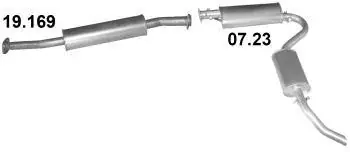 Seulement Aujourd’hui Système d’échappement Peugeot Boxer 1.9 Diesel