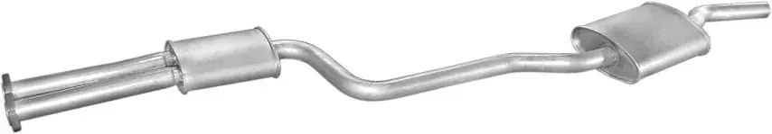 Artisanat Silencieux intermédiaire Mercedes-Benz W123 2.3