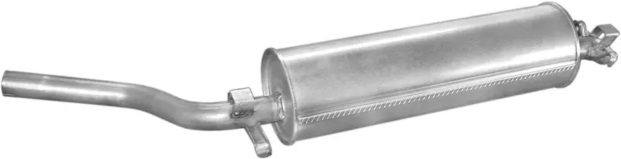 Pas Cher Silencieux arrière Mercedes-Benz W123 2.3