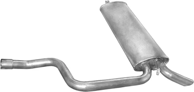 Exclusif Silencieux arrière Mercedes-Benz T124 3.0 24V