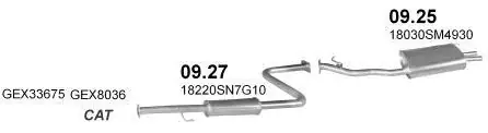 Prix Bas Silencieux intermédiaire + arrière Rover 620 2.0i 16V