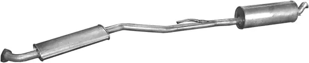 Silencieux intermédiaire + arrière BMW Serie 5 E34 (1988-1996) 2.4td Paiement Sécurisé
