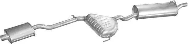 Solde Silencieux intermédiaire + arrière Alfa Romeo 146 1.8 IE 16V