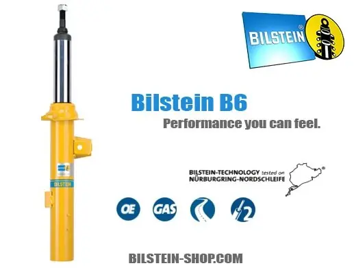 Bilstein Alfa Romeo MiTo (955) 1.6 JTDM Avant B6 Sport Choc Abs Meilleur Choix