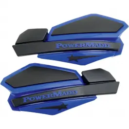 COQUES DE PROTÈGES MAINS POWERMADD BLEU ET NOIR Garantie Incluse