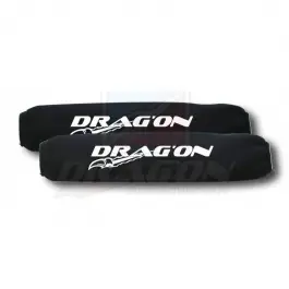 HOUSSES D AMORTISSEURS NEOPRENES DRAGON : LONGUEUR 37CM x LARGEUR 23CM Fait Main