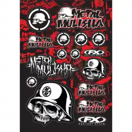 PLANCHE AUTOCOLLANTS METAL MULISHA Achetez Aujourd’hui