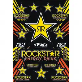PLANCHE AUTOCOLLANTS ROCKSTAR Nouvelle Collection