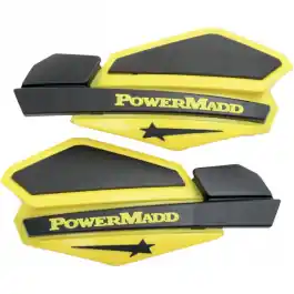 Top Vente COQUE DE PROTEGE MAIN POWERMADD STAR SERIES : JAUNE SUZUKI ET NOIR