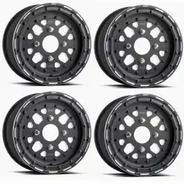 PACK 4 JANTES DWT SECTOR BAJA HD : 14X6 / 5+1 / 4X136 SPECIAL MAVERICK X3 Petit Prix