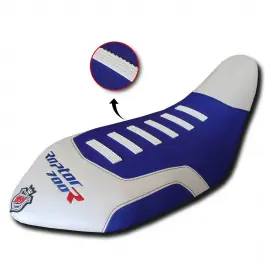 HOUSSE DE SELLE 700 RAPTOR Bleu et blanche Offre Limitée