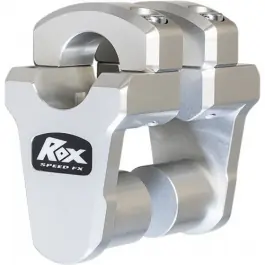 Nouvelle Collection PONTETS REHAUSSEURS ROX +44.5MM ALU INCOLORE POUR PONTET ET GUIDON EN 28.6MM