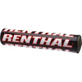 Premium MOUSSE DU GUIDON RENTHAL NOIR / ROUGE 24cm