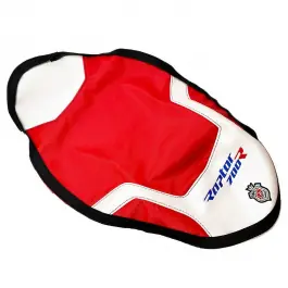 Exclusif HOUSSE DE SELLE 700 RAPTOR ROUGE ET BLANCHE CLASSIC