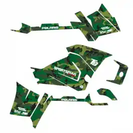 KIT DÉCO QUAD CAMO VERT POLARIS SPORTSMAN 570 FOREST 2014 A 2017 Vente Flash