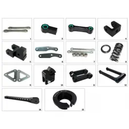 Kit de réhausse de selle TECNIUM construction 3 - Yamaha Tracer 700 Bon Plan