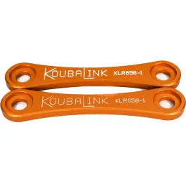 Certifié Kit de rabaissement de selle KOUBALINK (31.8 mm) orange - Kawasaki KLR650