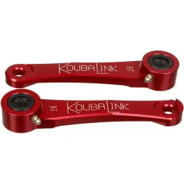 Nouvelle Collection Kit de rabaissement de selle KOUBALINK (57.2 - 63.5 mm) rouge - Honda
