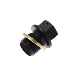 Certifié Bouchon de vidange TECNIUM - aluminium noir M16x1,5x14