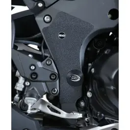 Meilleure Qualité Adhésif anti-frottement R&G RACING cadre noir (2 pièces) Kawasaki Z1000SX