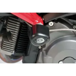 Tampons de protection R&G RACING Aero noir Ducati Monster 696/796/1100 Affaire À Saisir