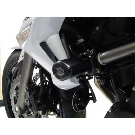 Tampons de protection R&G RACING Aero noir Kawasaki ER-6 N Prix Cassé
