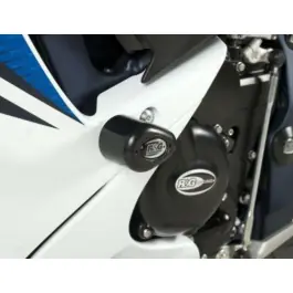 Tampons de protection R&G RACING Aero noir Suzuki GSX-R600/750 Pas Cher