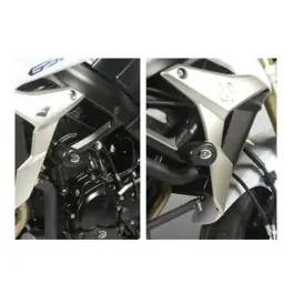 Paiement Sécurisé Tampons de protection R&G RACING Aero noir Suzuki GSR 750