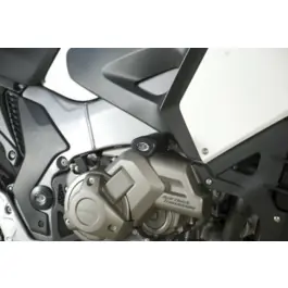Original Tampons de protection R&G RACING Aero noir Honda Crosstourer