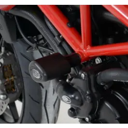 Tampons de protection R&G RACING Aero noir Ducati Hypermotard/Hyperstrada 939 Premium
