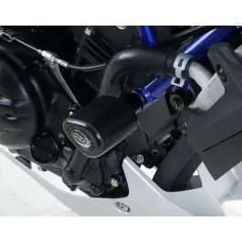 Tampons de protection R&G RACING Aero noir Yamaha MT-03 Authentique