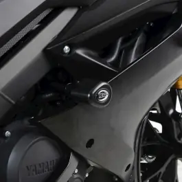 Solde Tampons de protection R&G RACING Aero noir Yamaha YZF-R125