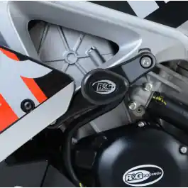 Tampons de protection R&G RACING Aero blanc Aprilia RSV-4 R Haute Qualité
