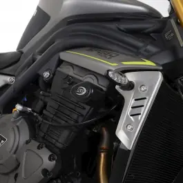 Remise Tampons de protection R&G RACING Aero - noir Triumph Speed Triple 1200 RS