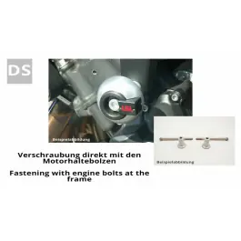 Kit fixation crash pad LSL noir Honda CMX 500 Seulement Aujourd’hui