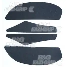 Kit grip de réservoir R&G RACING 4 pièces noir Aprilia RSV-4 Usine Directe