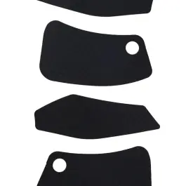 Soldes Kit grip de réservoir R&G RACING 4 pièces noir Kawasaki Z1000R