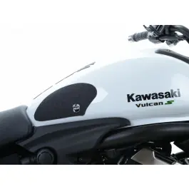 Garantie Incluse Kit grip de réservoir R&G RACING 2 pièces noir Kawasaki Vulcan S