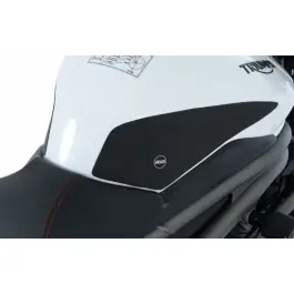 Kit grip de réservoir R&G RACING translucide (2 pièces) Triumph Speed Triple S Prix Réduit
